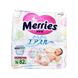 【4包】Kao Merries花王妙儿舒纸尿裤S82片