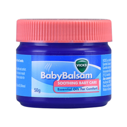 澳洲vicks Baby Balsam 宝宝婴儿童感冒舒缓膏 伤风止咳通鼻膏 50g