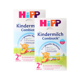 【2盒装】德国HiPP喜宝 有机益生菌奶粉 2+段 600G