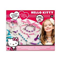 Hello Kitty凯蒂猫趣味字母手链与项链DIY套装 6岁以上儿童HKC234
